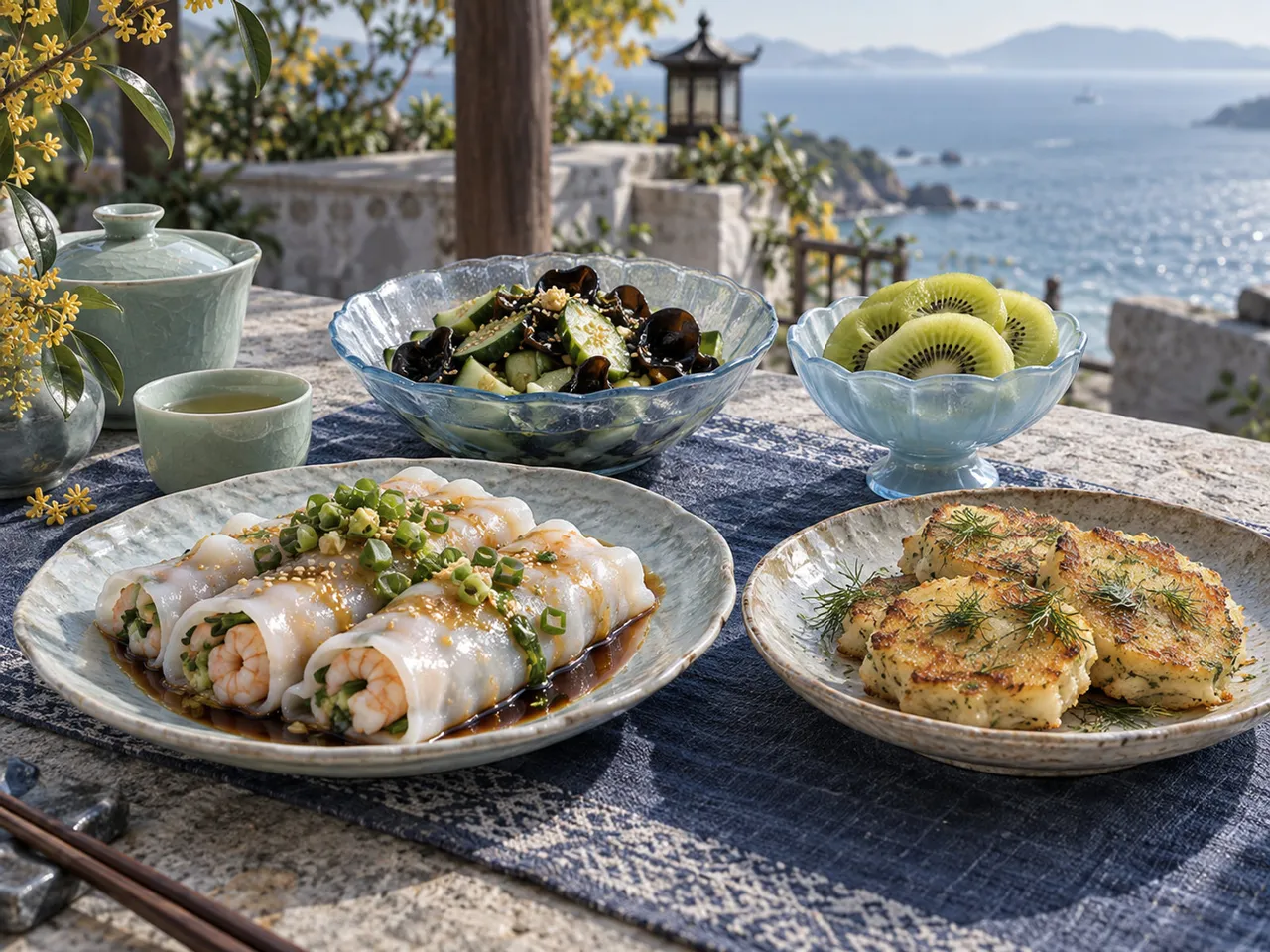 早餐 · 桂汀晨雾组合成品